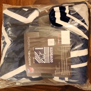 NFL cowboys Raschel throw